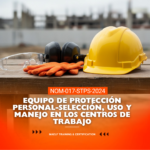 NOM-017-STPS-2024, EQUIPO DE PROTECCIÓN PERSONAL - SELECCIÓN, USO Y MANEJO EN LOS CENTROS DE TRABAJO