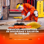 NOM-030-STPS-2009 SERVICIOS PREVENTIVOS DE SEGURIDAD Y SALUD EN EL TRABAJO, FUNCIONES Y ACTIVIDADES